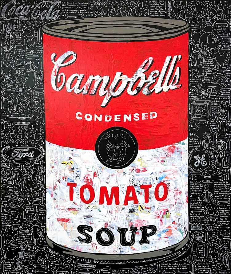 Tribute to Warhol, Basquiat and Haring  57